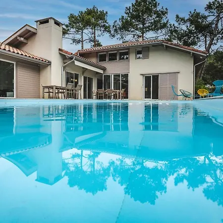 Emachethaco - Location Hossegor Superbe De Standing Avec Jardin Et Piscine Chauffee Villa Soorts-Hossegor